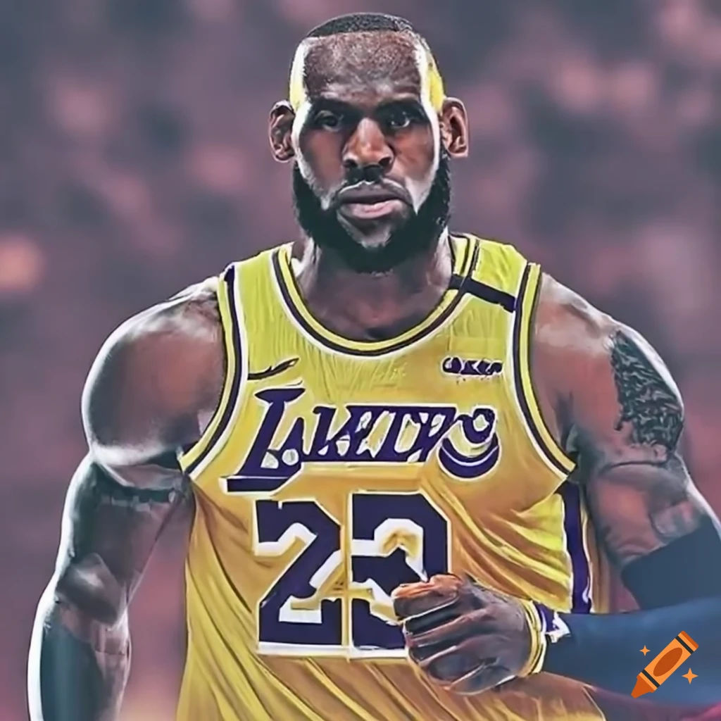 Wallpaper #pGhXGpMBSpphPi3-oRsR479 Lebron James Playing Basketball on Craiyon