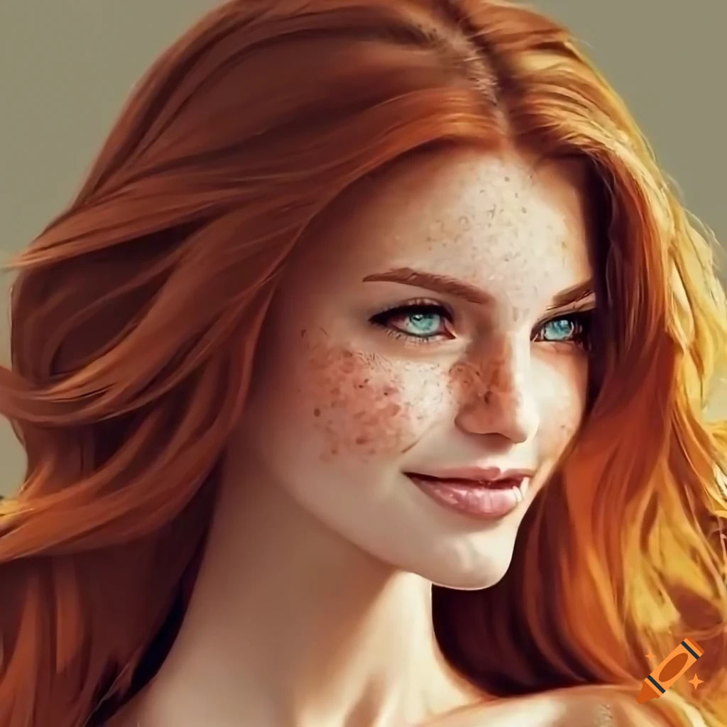 Wallpaper #zWco_ZIBSpphPi3-xppn277 Genderqueer with Red Hair and Unique Fashion Style on Craiyon