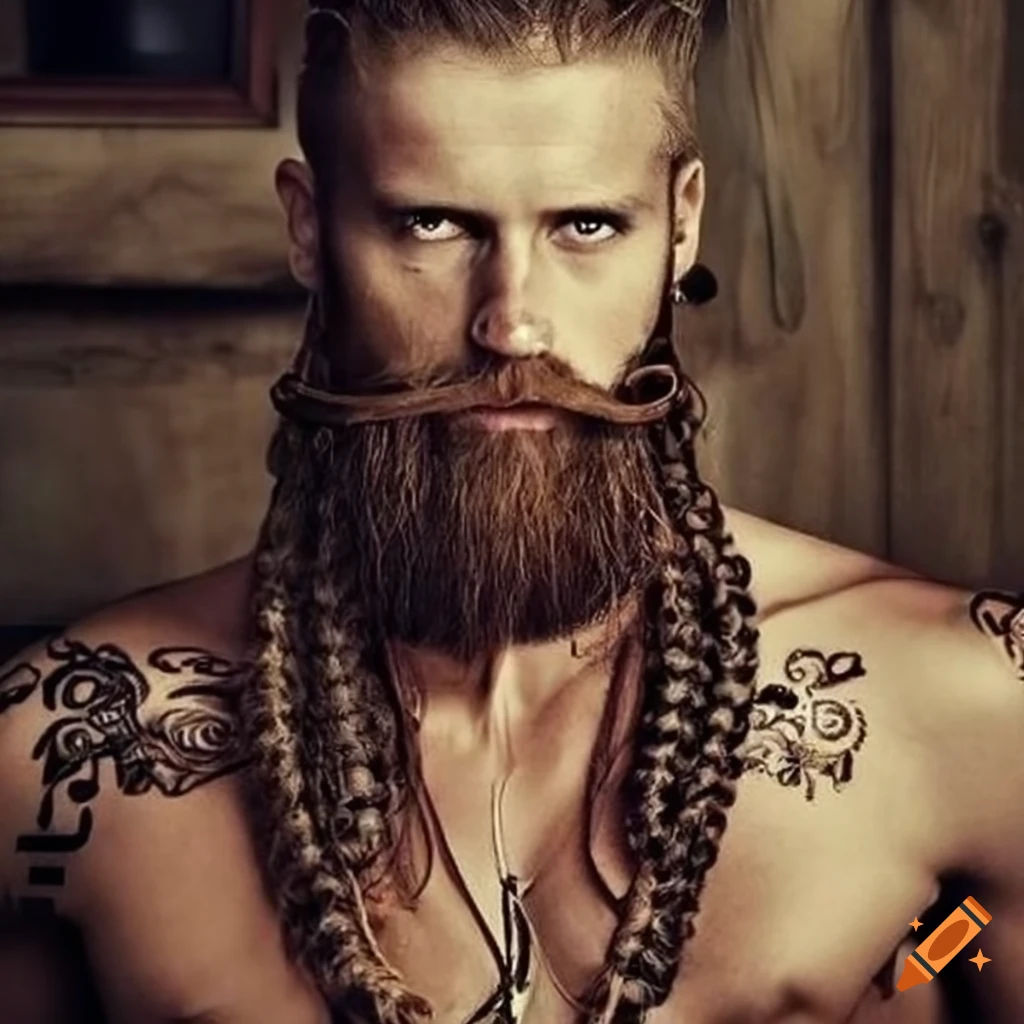 Wallpaper #UGe98ZIBSpphPi3-uW3x188 Viking Hipster with Unique Style on Craiyon