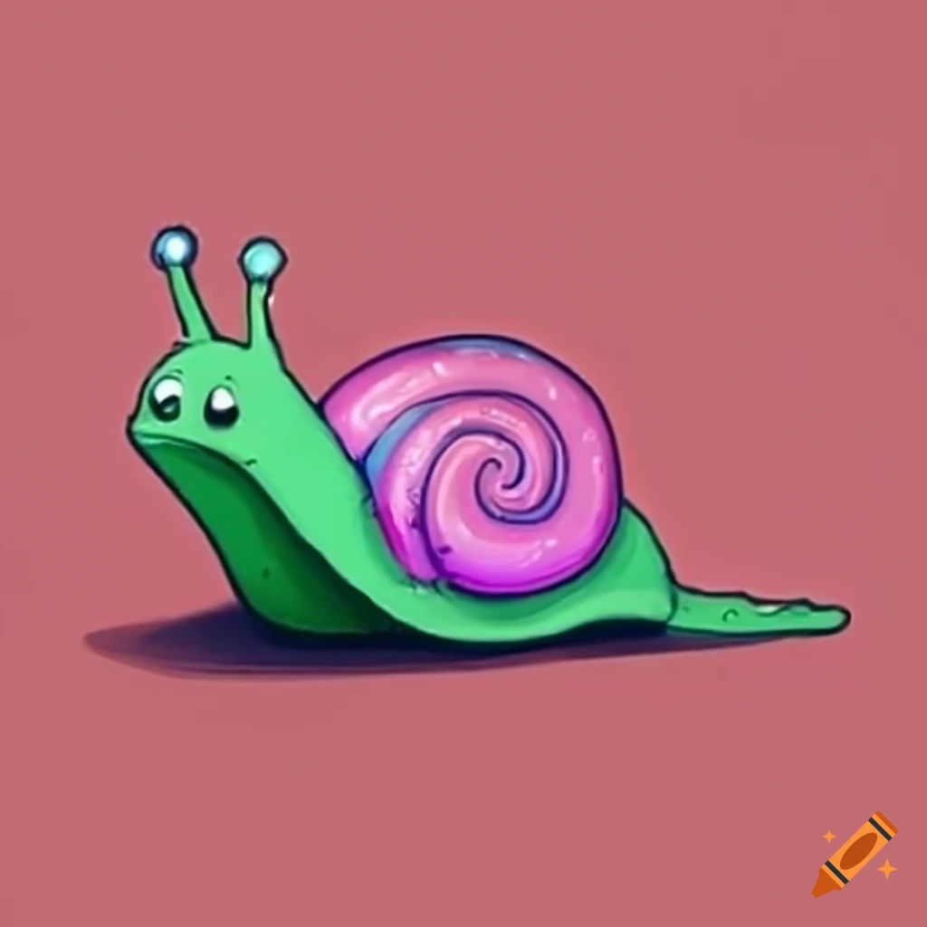 Wallpaper #7DE0NZMB5zzyi_yYk1WD292 Close Up of a Snail