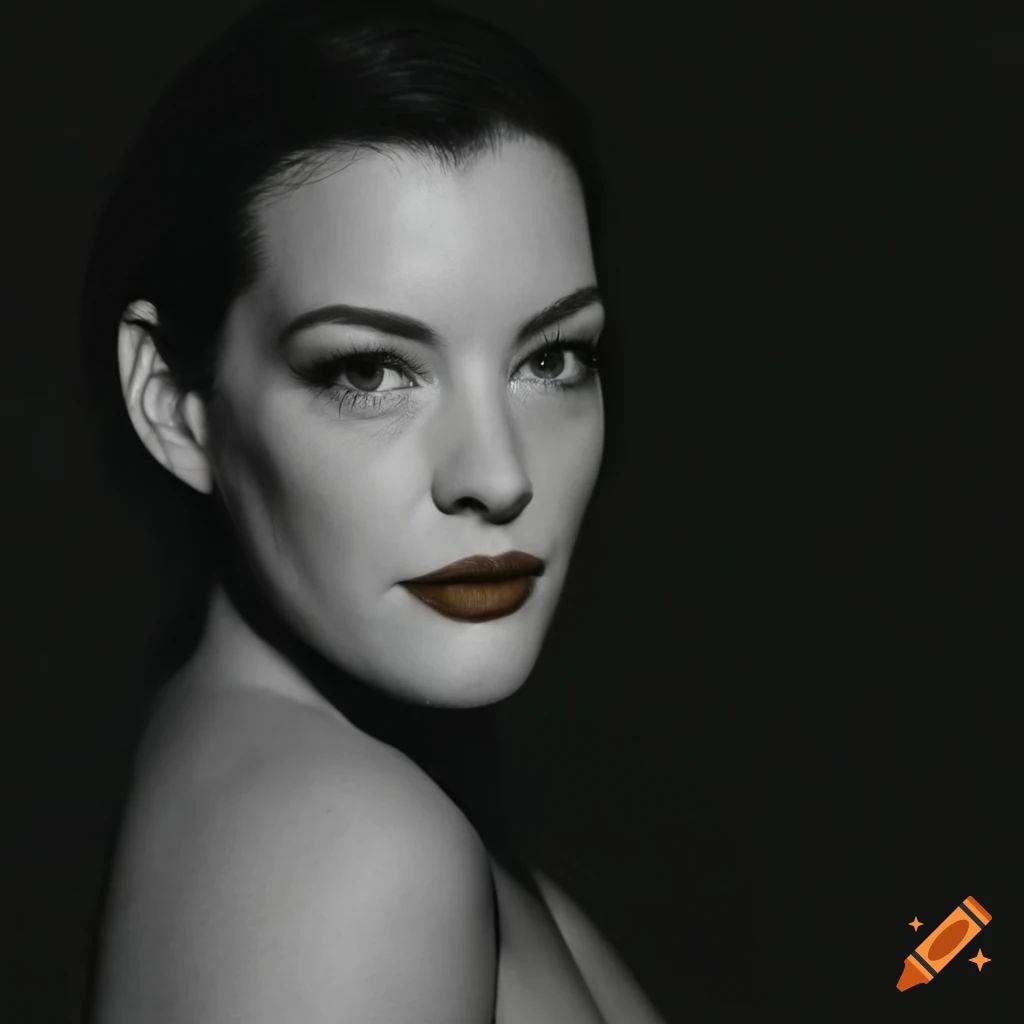 Wallpaper #WmfG65IBSpphPi3-W05G344 Portrait of Liv Tyler on Craiyon