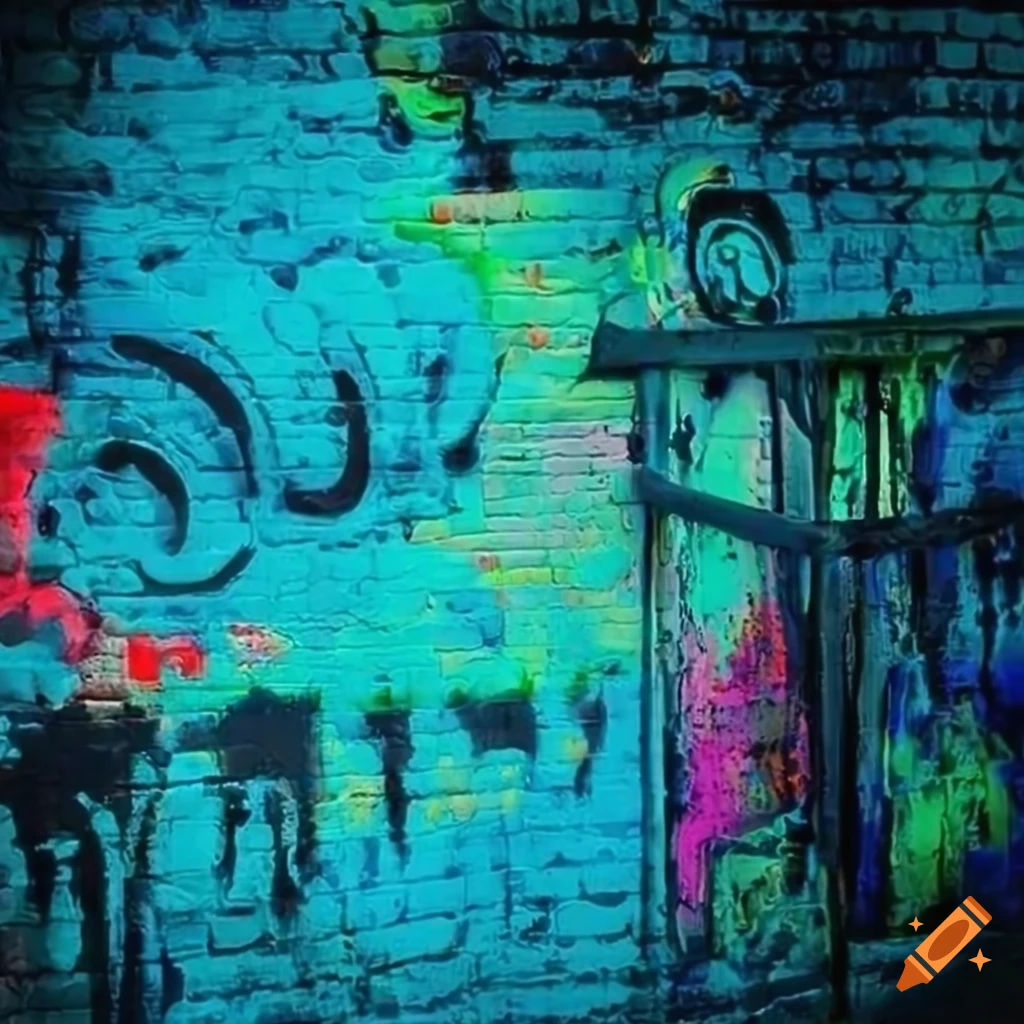 Wallpaper #77568 Graffiti Brick Wall Sublimation Clipart Png 21444163 Png