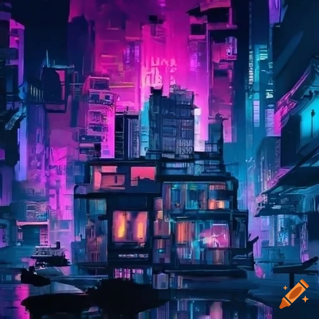 Wallpaper #k20raZcBycdYOYFT3nCL160 Cyberpunk Building