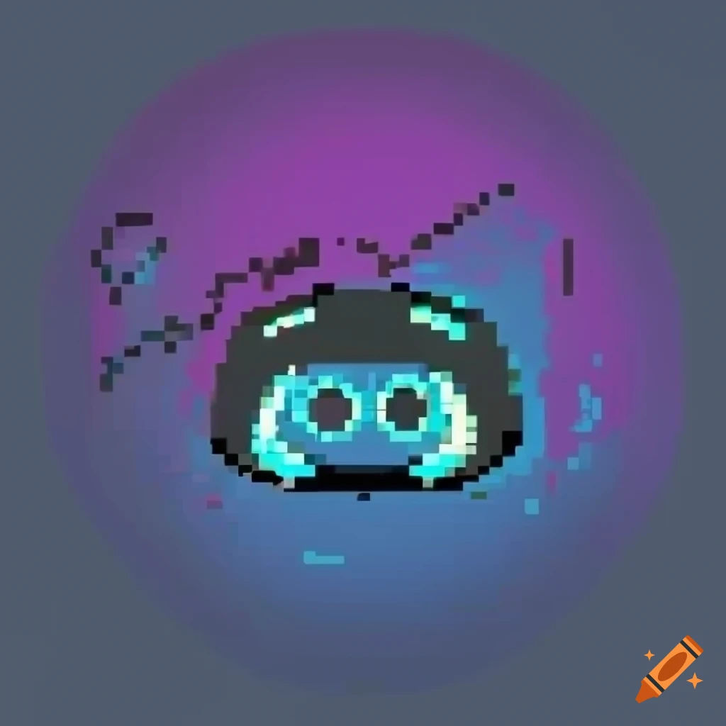 Wallpaper #xmc_AJMBSpphPi3-ZaUG369 Discord Server Icon in Black and Neon Blue on Craiyon