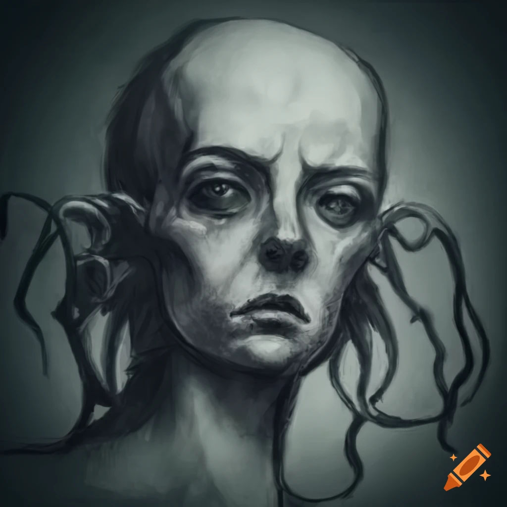 Wallpaper #DZ27ZJcBkAG5jTCH-LFh145 Digital Art Depicting a Punk Themed Cthulhu on Craiyon