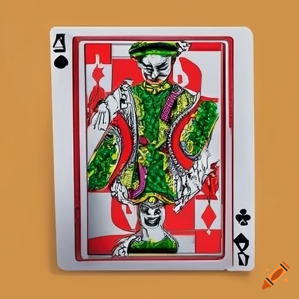 Wallpaper #a150b Joker Art Joker Card Playing Cards Art Original Man Cave Art Etsy