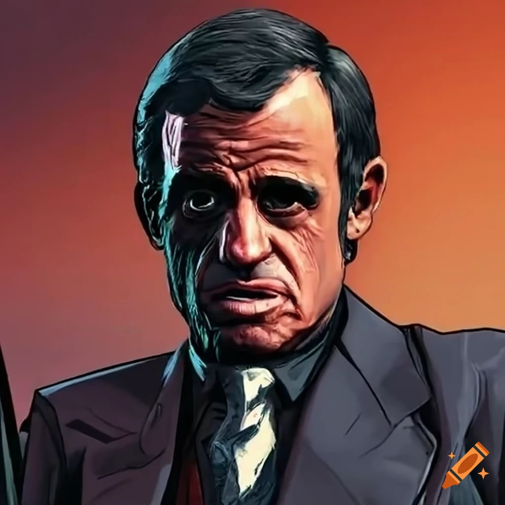 Wallpaper #pWfBAJMBSpphPi3-Uqdk223 Image of a Spoof Character Causing Chaos in a Gta Game
