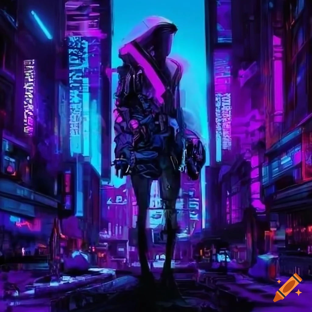 Wallpaper #TzGVNZMB5zzyi_yYJ1cv75 Abstract Cyberpunk Artwork