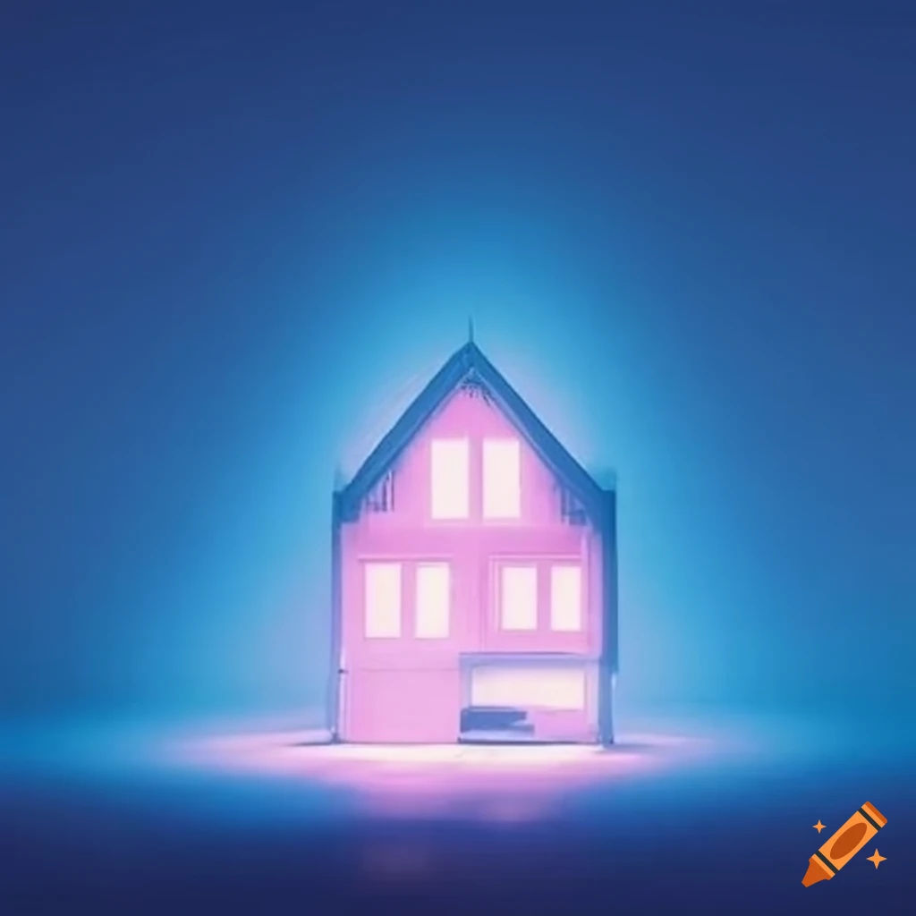 Wallpaper #9ho2UJMB1yWOL4qgrn_E351 Ethereal Lofi Album Cover in White and Electric Blue Tones on Craiyon