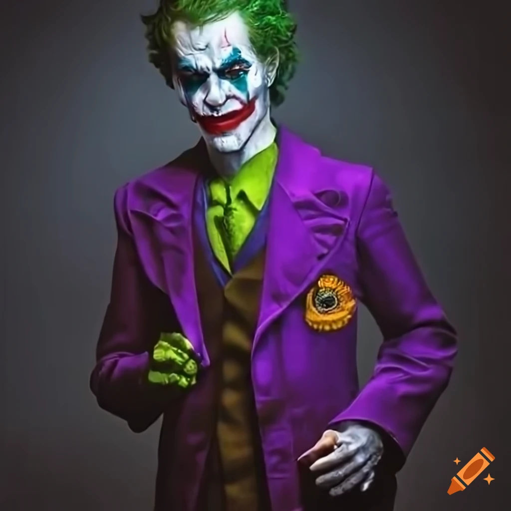 Wallpaper #WmgTGZMBSpphPi3-ABVR394 Willem Dafoe as the Joker in Arkham Asylum Style on Craiyon