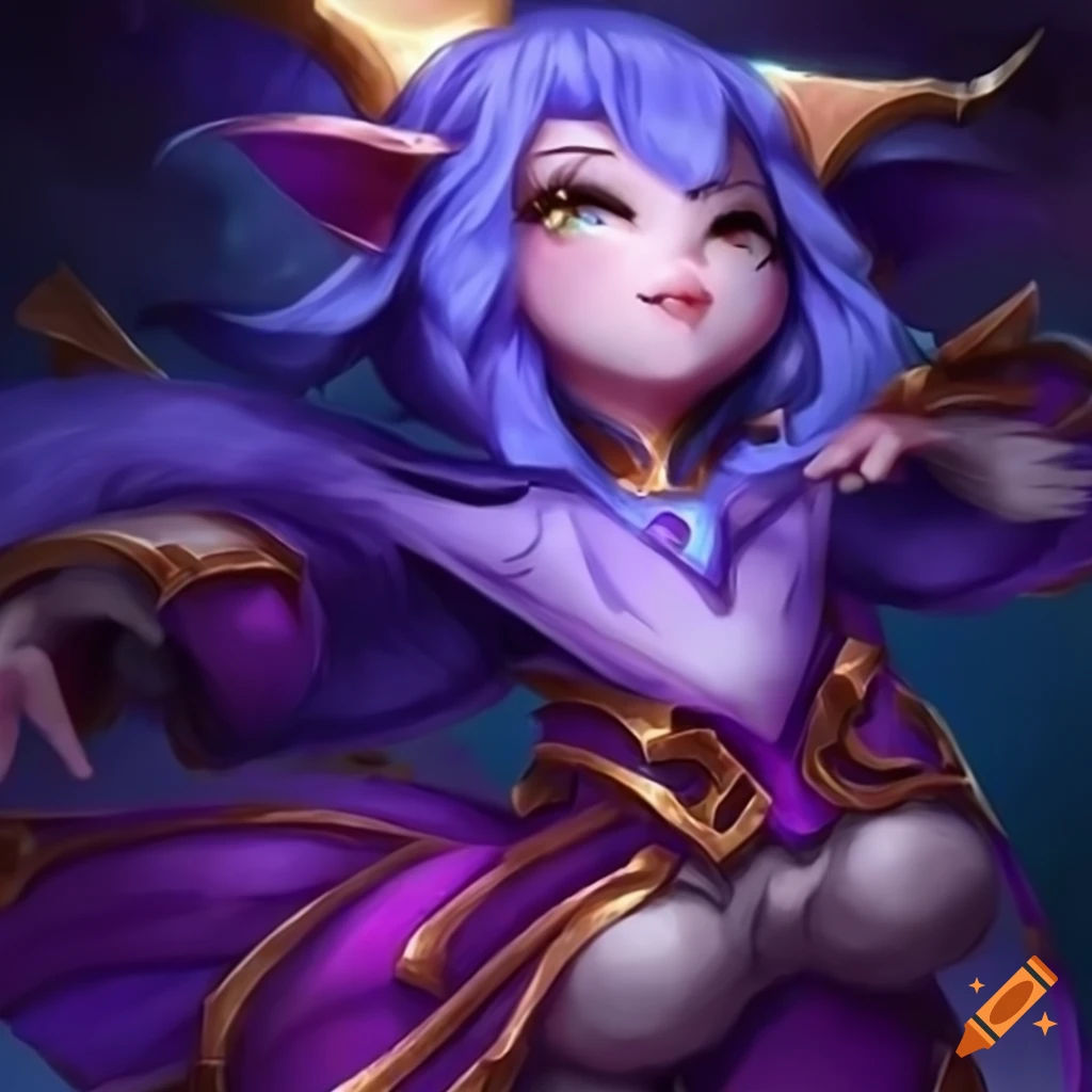 Wallpaper #02fsEpMBSpphPi3-O_00326 Lulu from League of Legends on Craiyon