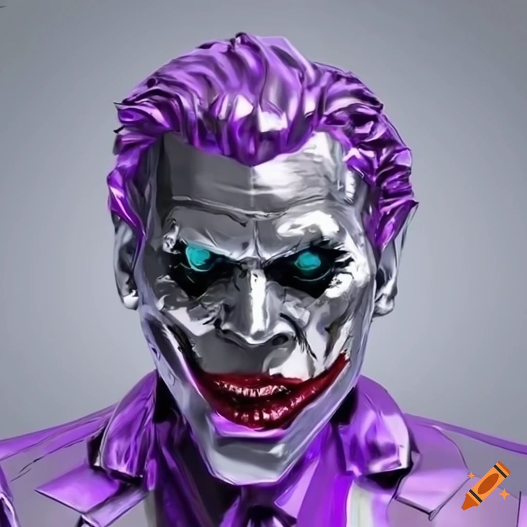 Wallpaper #J--ETJMBMN-XEVvV-j7n397 Purple Chrome Joker Artwork