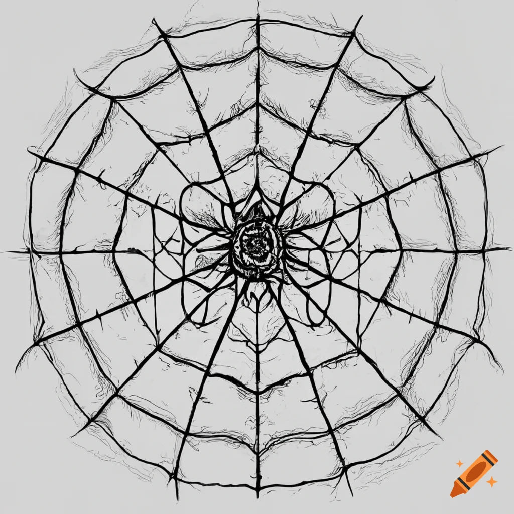 Wallpaper #F2jUHpMBSpphPi3-Fion187 Sacred Geometry Illustration of a Spider on Craiyon