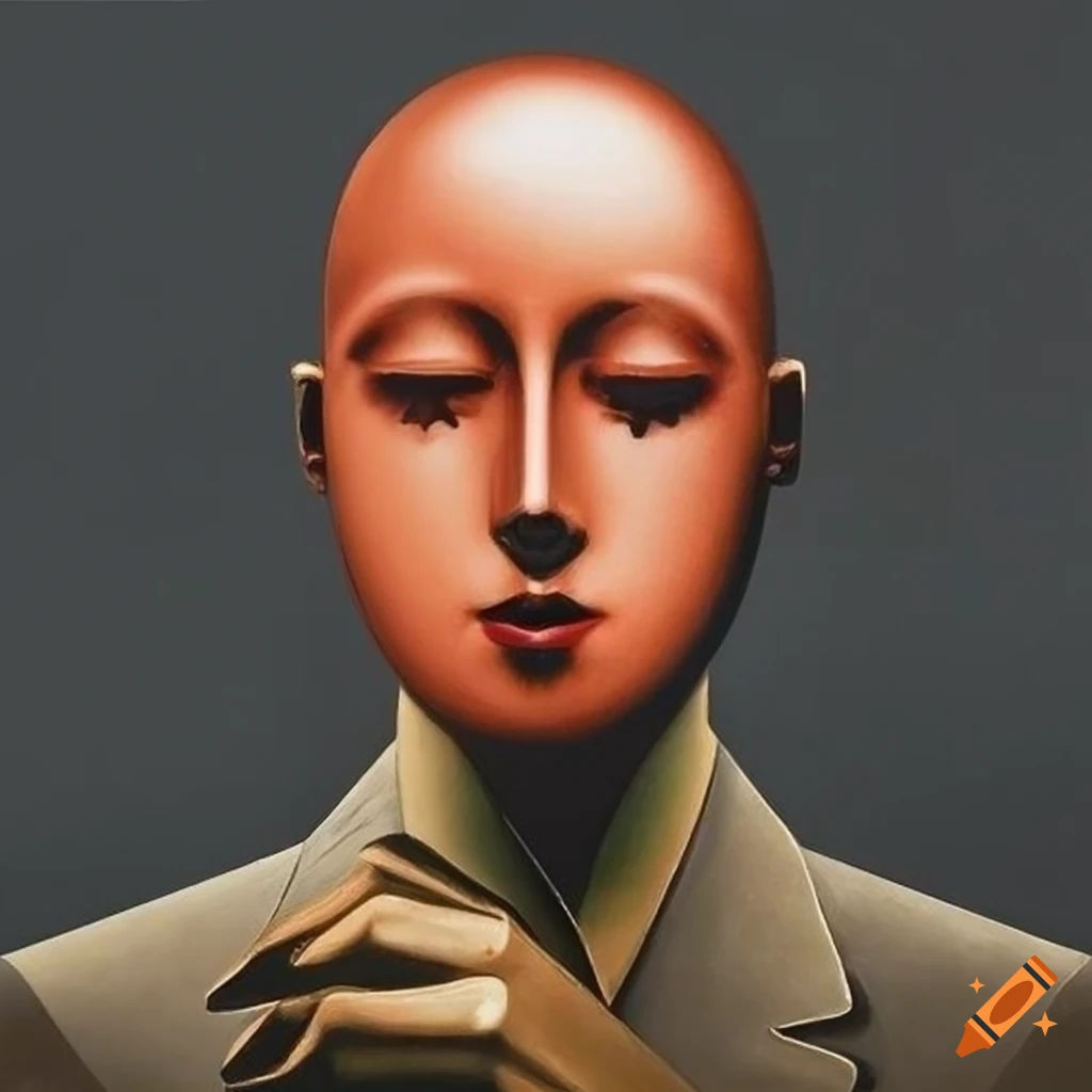 Wallpaper #gGfoDJMBSpphPi3-KuHk74 Abstract Surrealism Art Inspired by Magritte and Chirico on Craiyon
