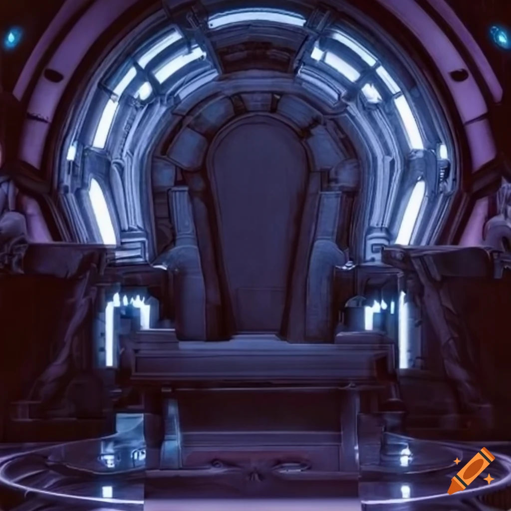 Wallpaper #JWeN-JIBSpphPi3-Nooi190 Sci Fi Throne Room on Craiyon