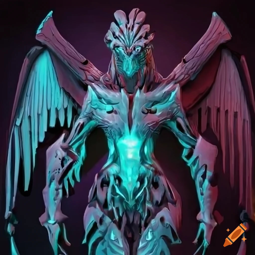 Wallpaper #WGh6GZMBSpphPi3-IxeB346 Image of a Gigantic Cybernetic Winged Wyrm on Craiyon