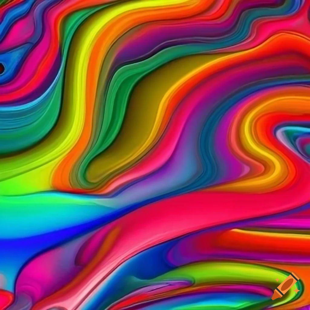 Wallpaper #Oh27K5MBlOZrFDOkUMjc157 Colorful Abstract Pattern on Craiyon
