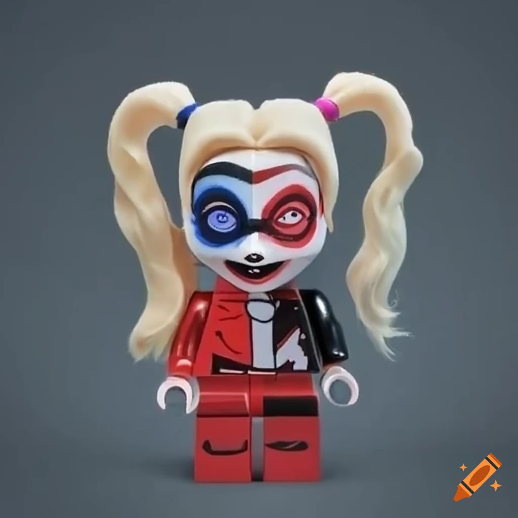 Wallpaper #ygO6ZZMBpyOg8YnEStne41 Harley Quinn Lego Puppet on Craiyon