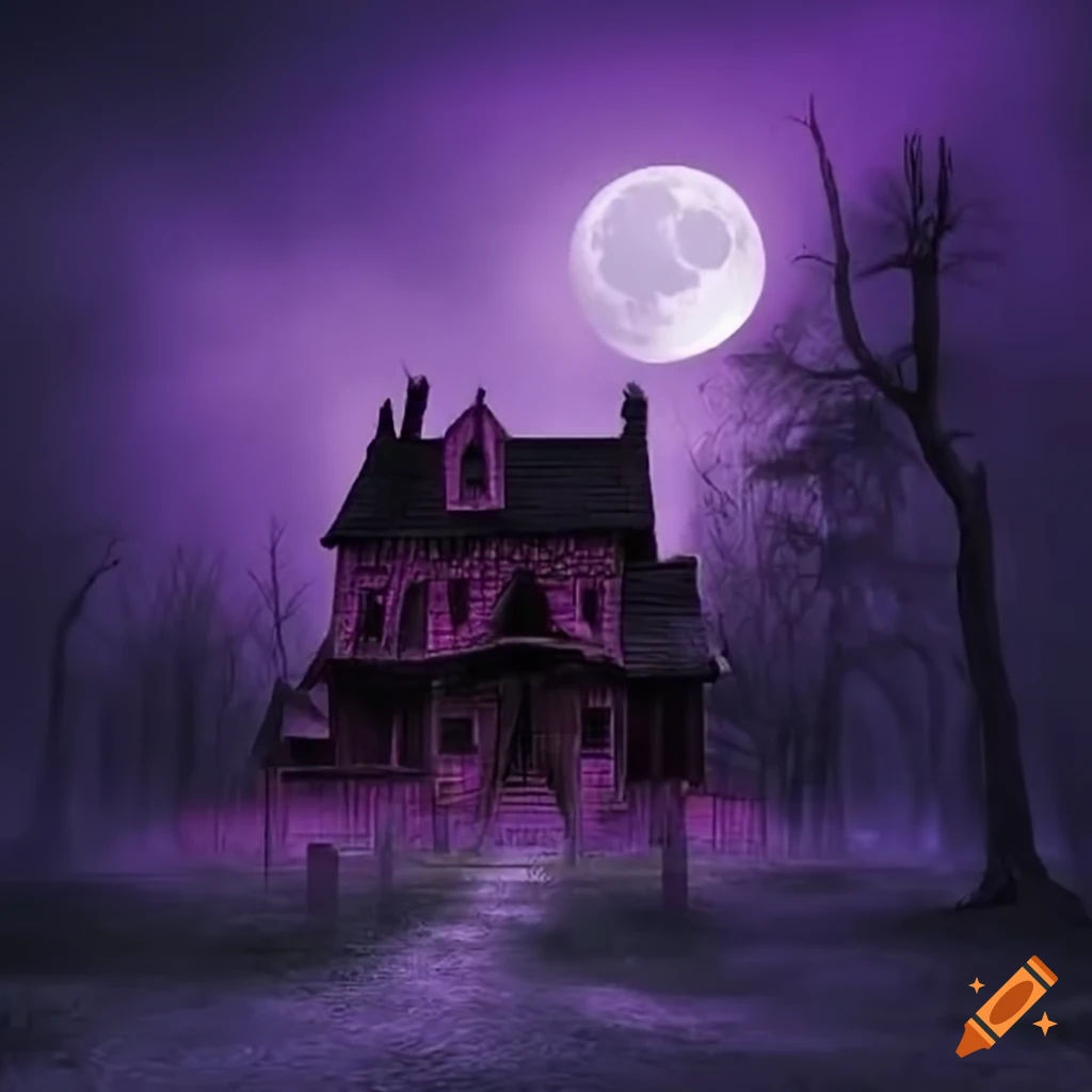 Wallpaper #FfQlOpMBKFX8bn3r7njr307 Image of a Spooky Haunted House with Spiders and Skeletons