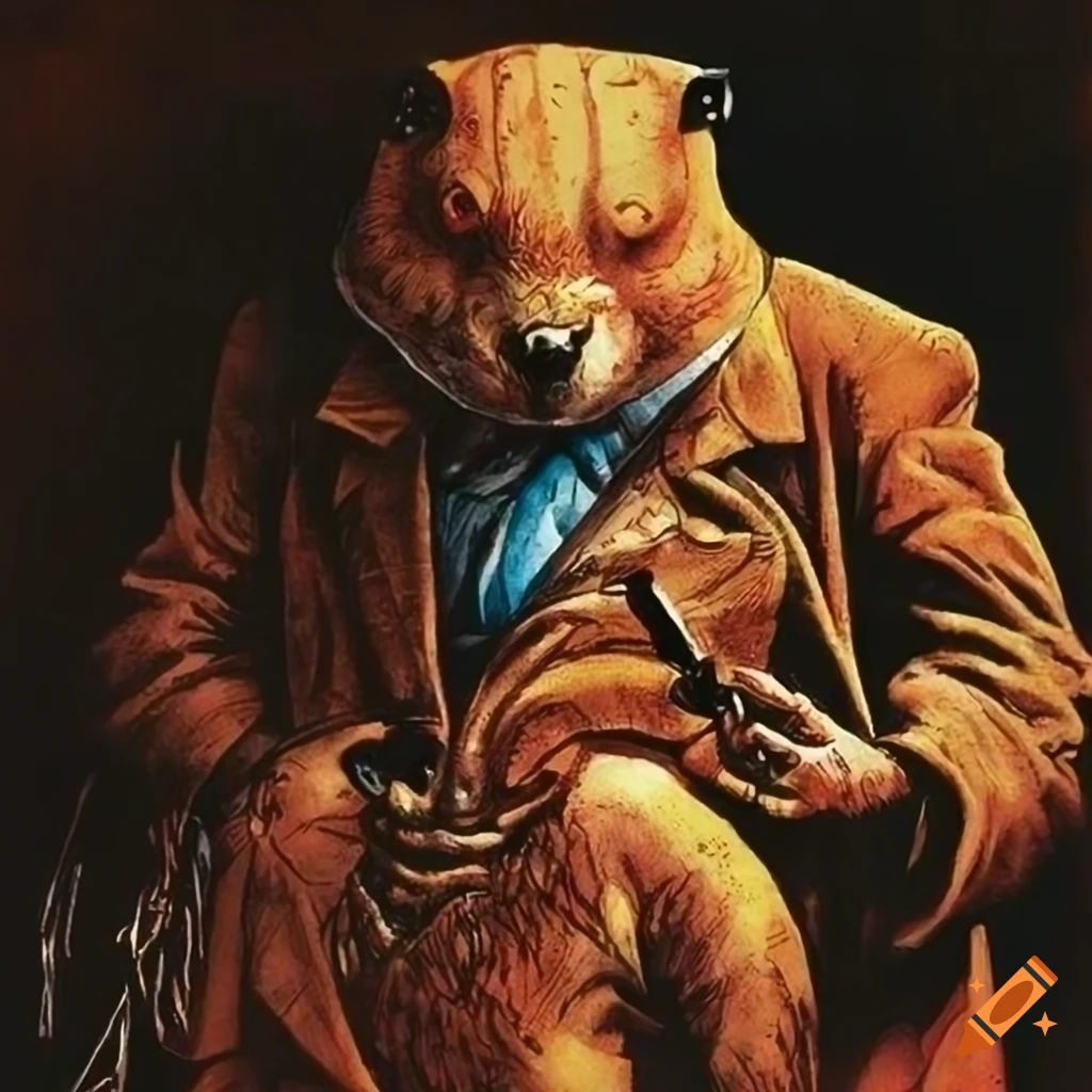 Wallpaper #_mjhFpMBSpphPi3-jAzN335 Batman Villain Artwork by Norman Rockwell
