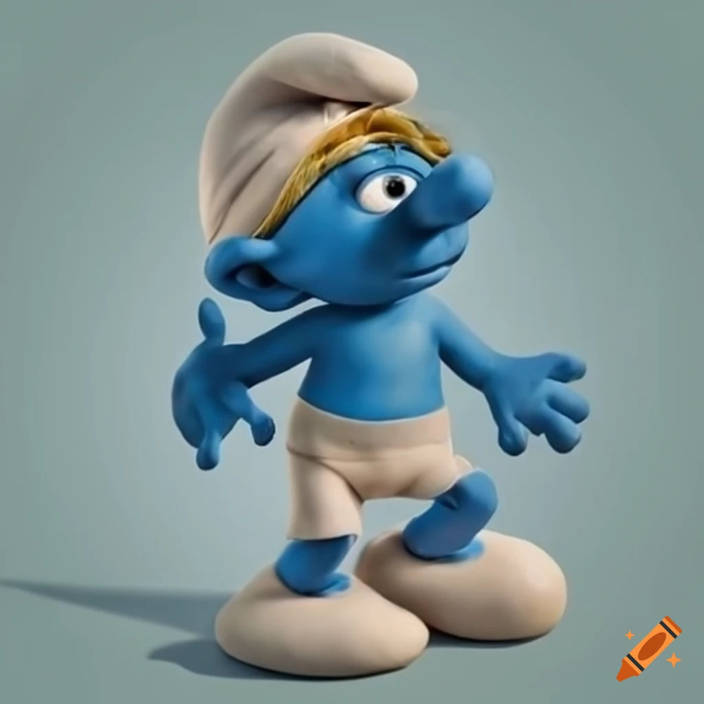 Wallpaper #xmj1IZMBSpphPi3-uDHY295 Smurf Character on Craiyon