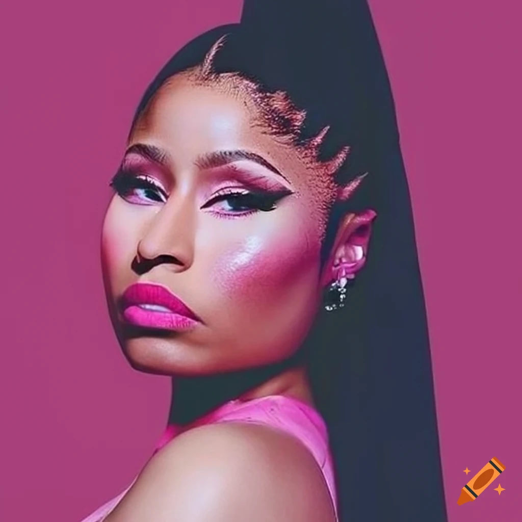 Wallpaper #X2jiHJMBSpphPi3-zCRp290 Cover Art for Nicki Minajs Album Pink Friday 2 on Craiyon