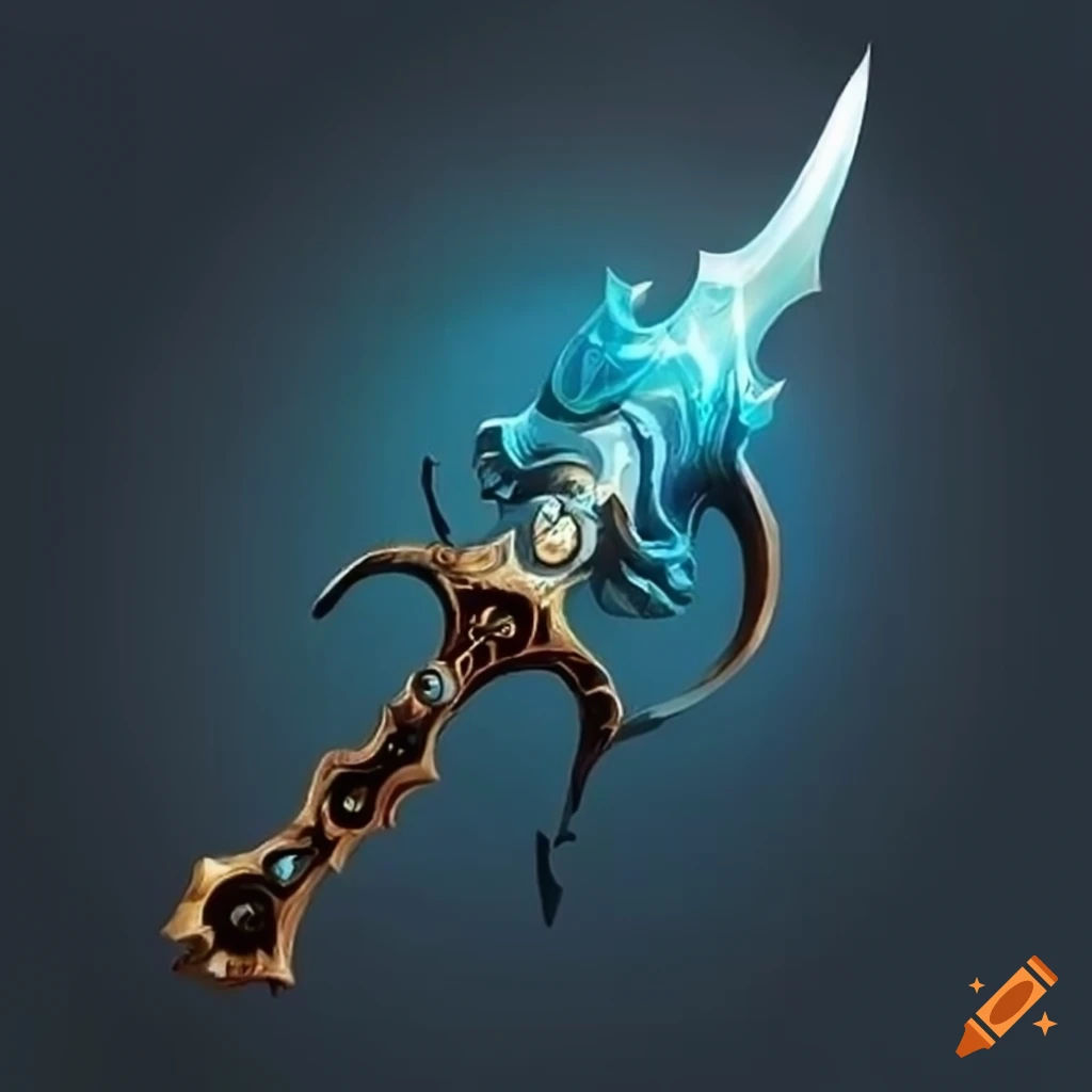 Wallpaper #7xowUJMB1yWOL4qgNn_e290 Image of a Magic Weapon on Craiyon
