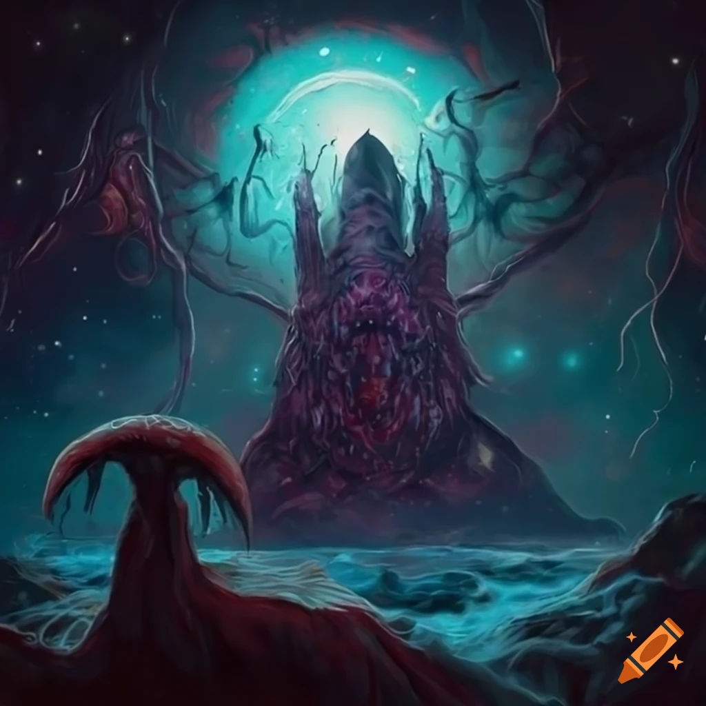Wallpaper #7m0taJcBycdYOYFTCW82173 Unfathomable Cosmic Horror on Craiyon