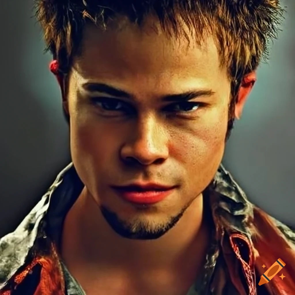 Wallpaper #WmfG65IBSpphPi3-W05G257 Image of Tyler Durden Character on Craiyon
