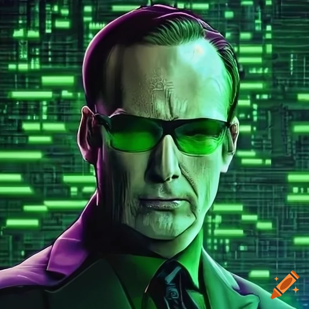 Wallpaper #FM5vJZMB71dOy6JZ5RSb419 Matrix Style TV Show Poster for Better Call Saul on Craiyon
