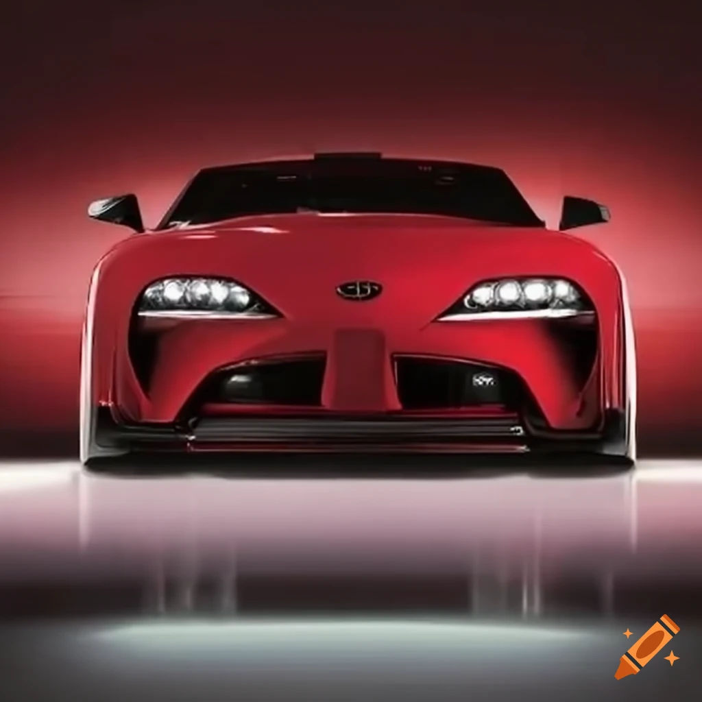 Wallpaper #Amd16JIBSpphPi3-Iz0N301 Toyota Supra Prototype on a Gran Turismo Magazine Cover on Craiyon
