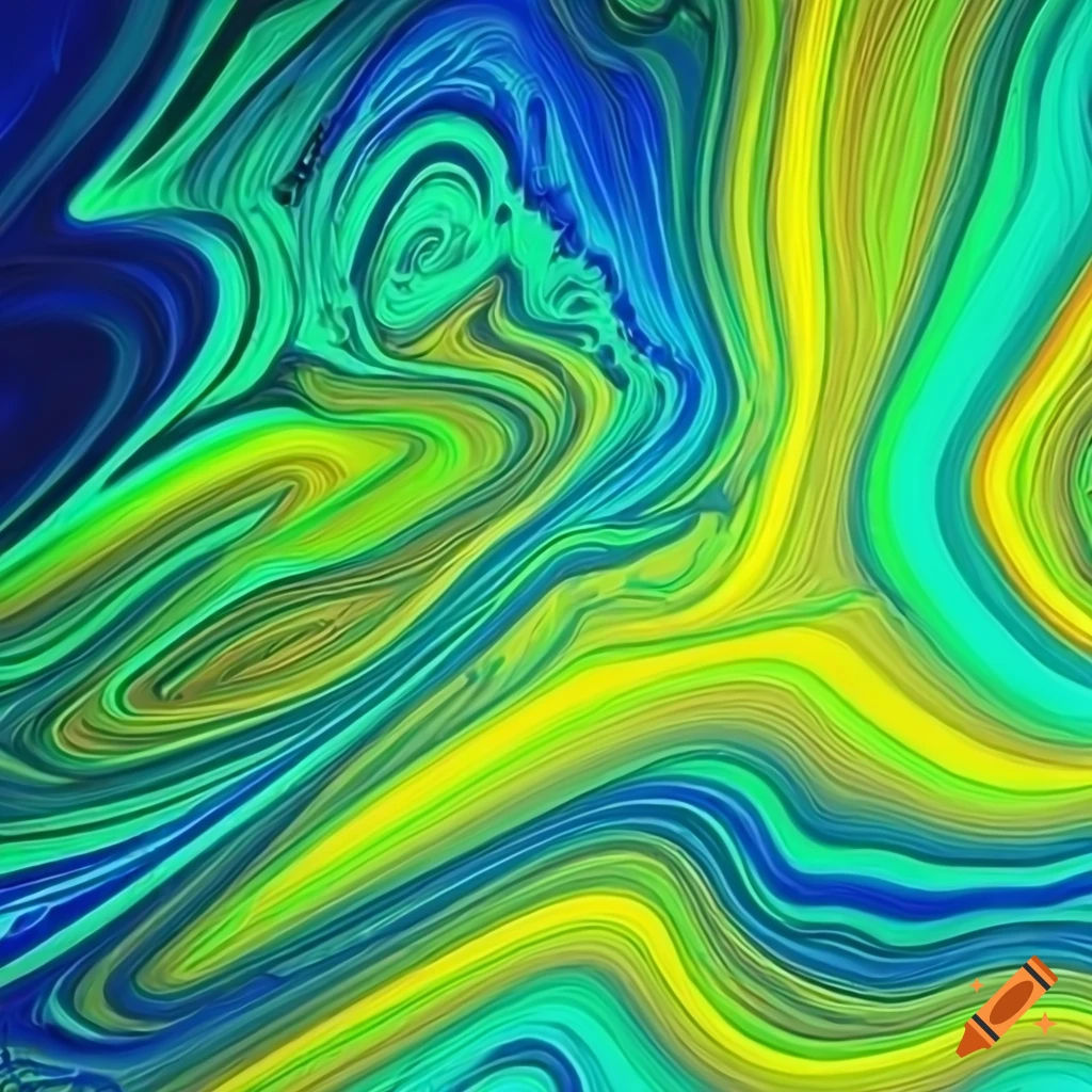 Wallpaper #472b5 Yellow Neon Green Neon Image Photo Free Trial Bigstock