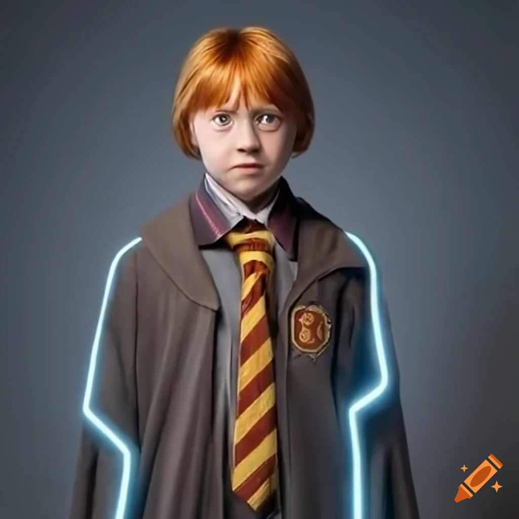 Wallpaper #iGc2-5IBSpphPi3-u5PV245 Ron Weasley Dressed as Tron Character