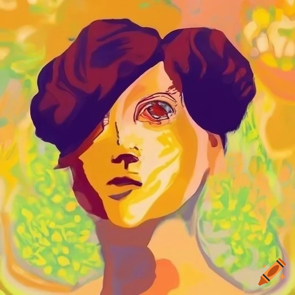 Wallpaper #2Gdl5pIBSpphPi3-lzJ5231 Minimalistic Portrait in Abstract Art Style on Craiyon