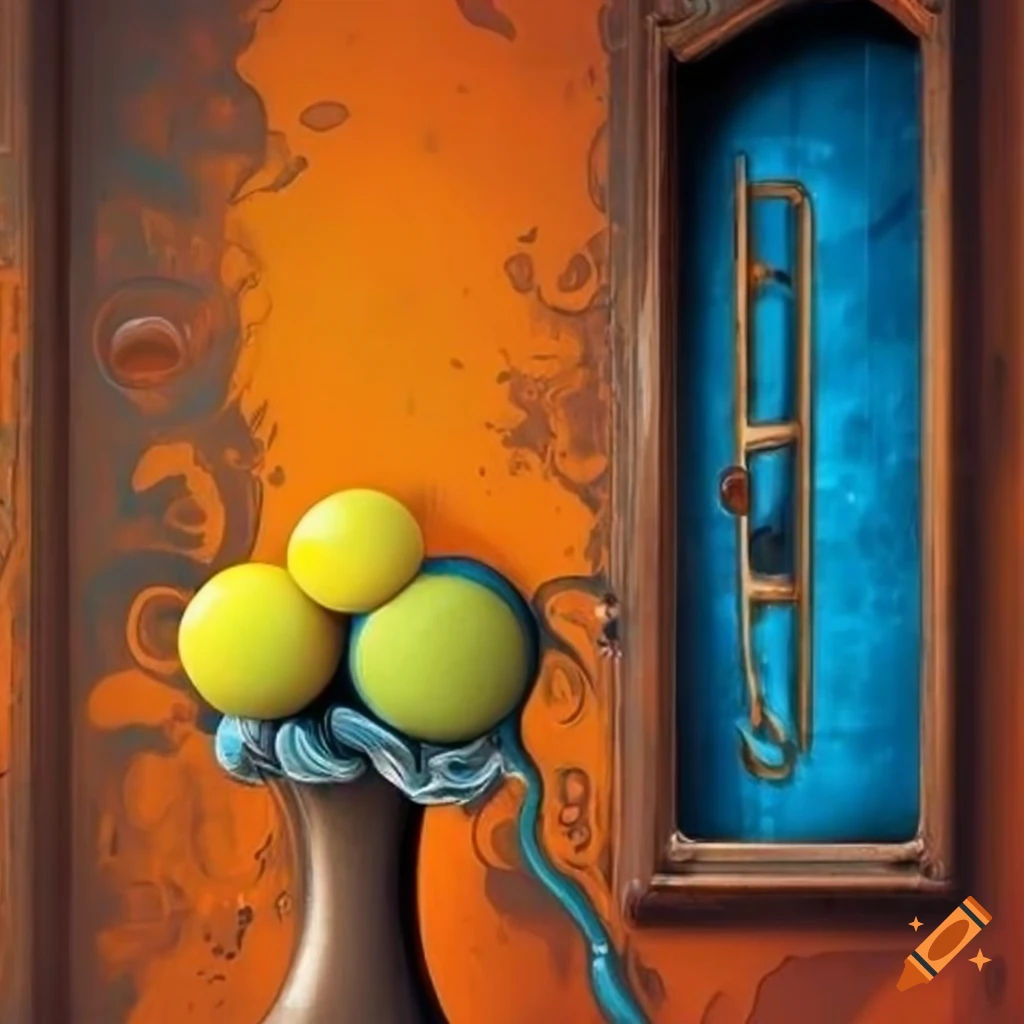 Wallpaper #A7CC0 Abstract Dreams Original Oil Painting Surrealism Handmade Art One