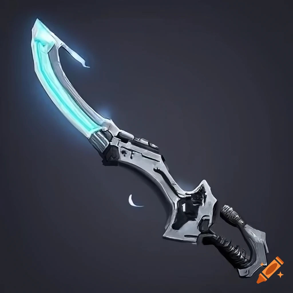 Wallpaper #lTsFbpcBSWmA-tzpB457172 Concept Art of a Futuristic Glaive Weapon on Craiyon