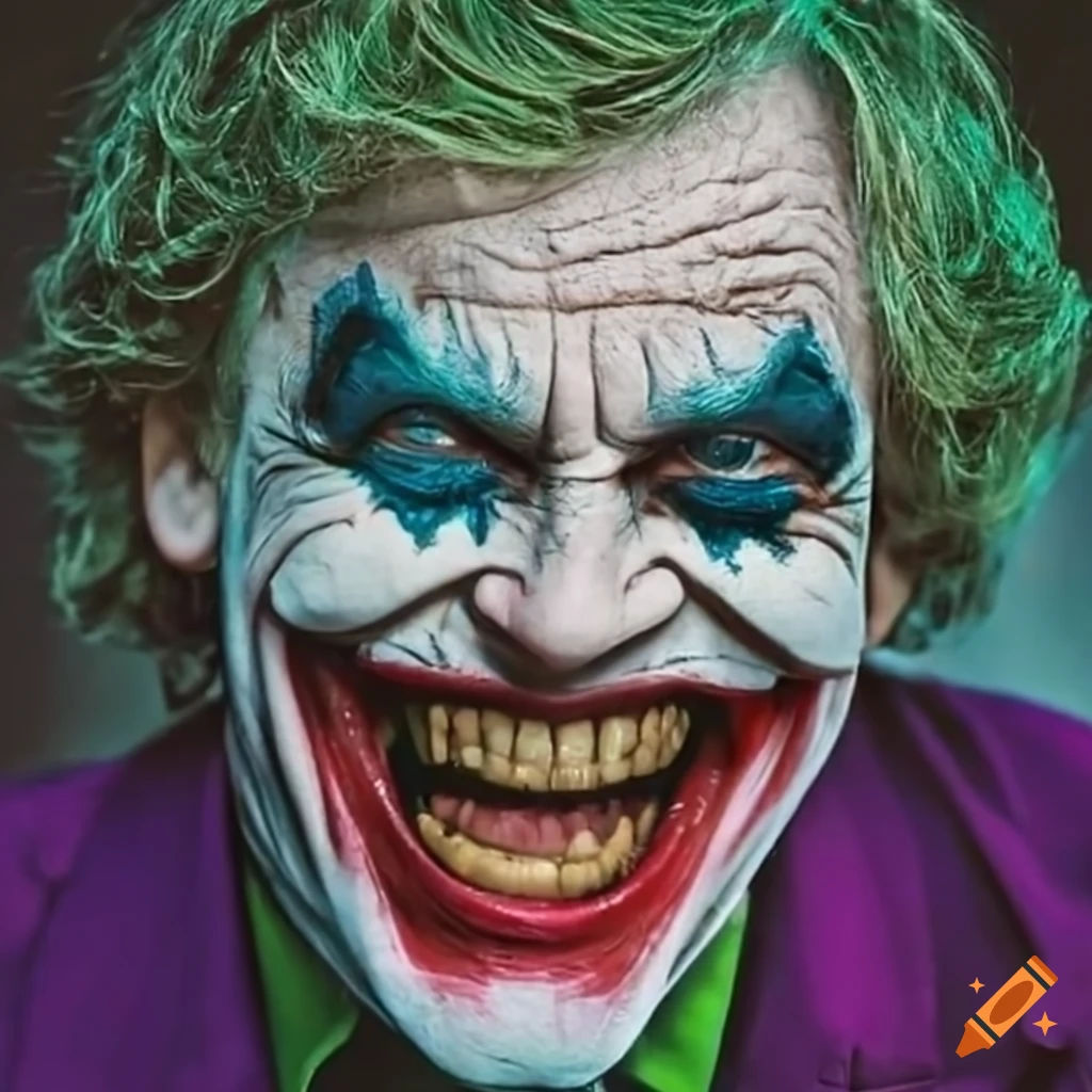 Wallpaper #ranqiZcBxbDgA0RlX_Be162 Mark Hamill as the Joker Laughing on Craiyon