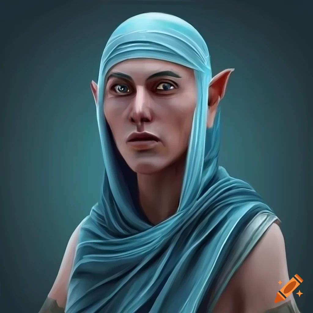 Wallpaper #n512Z5cBkAG5jTCHXbPe101 Hyperrealistic Depiction of a Desert Elf on Craiyon