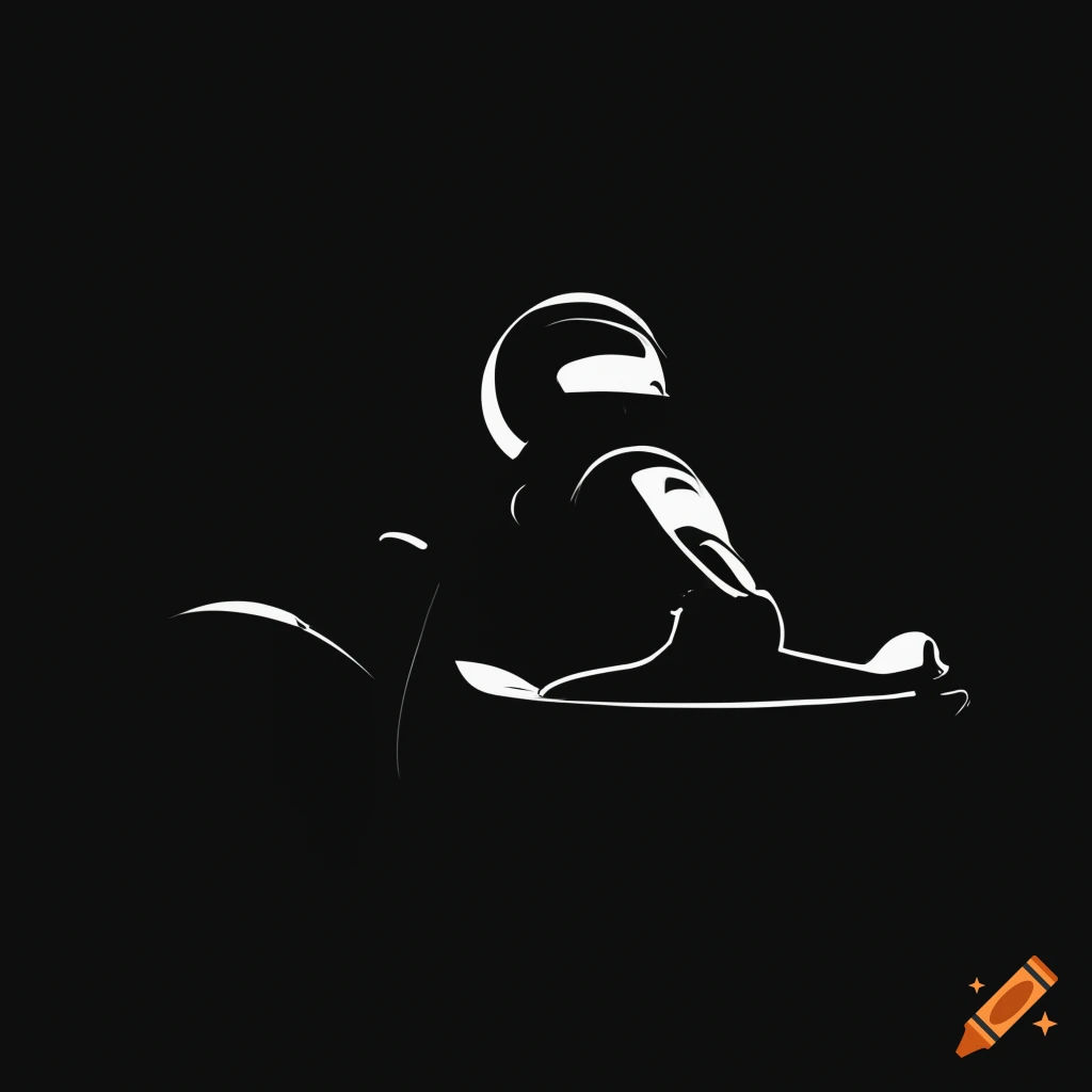 Wallpaper #OWf7C5MBSpphPi3-39xJ371 Silhouette Logo for a Karting Race Team on Craiyon