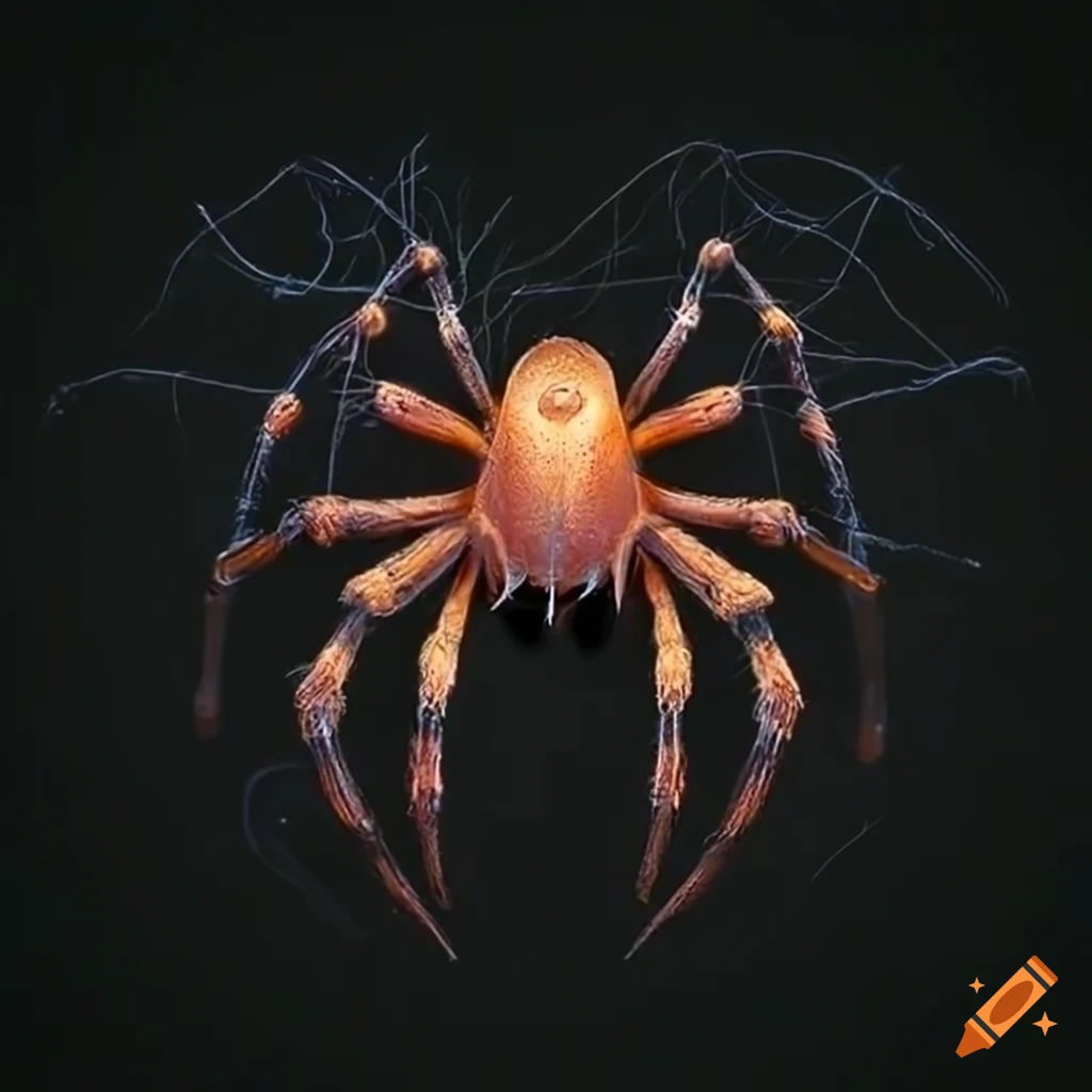 Wallpaper #R-_VS5MBMN-XEVvVKTxd16 Animated Spider Representing the Brand Pherony on Craiyon