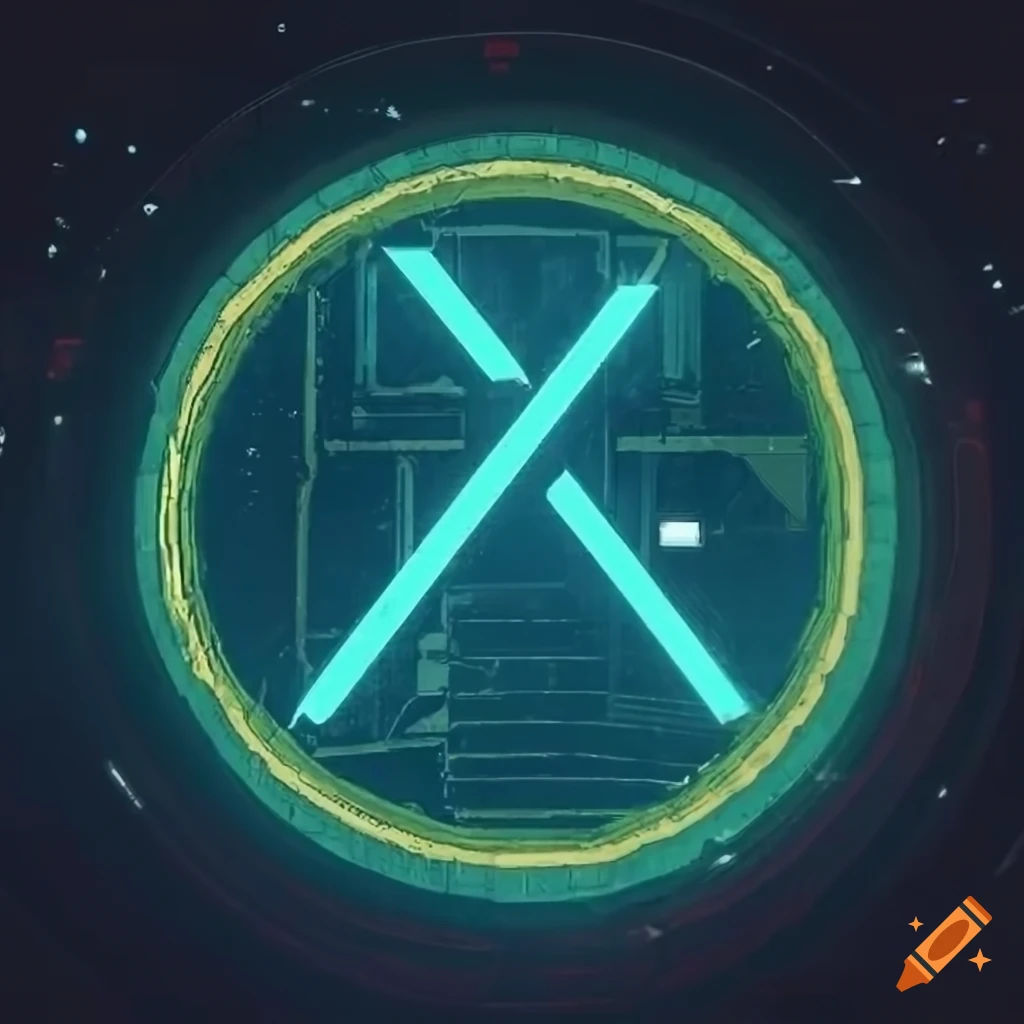 Wallpaper #jhdRPpMBPLD5_VENod_U81 Cyberpunk Emblem for a Dystopian Mega Corporation