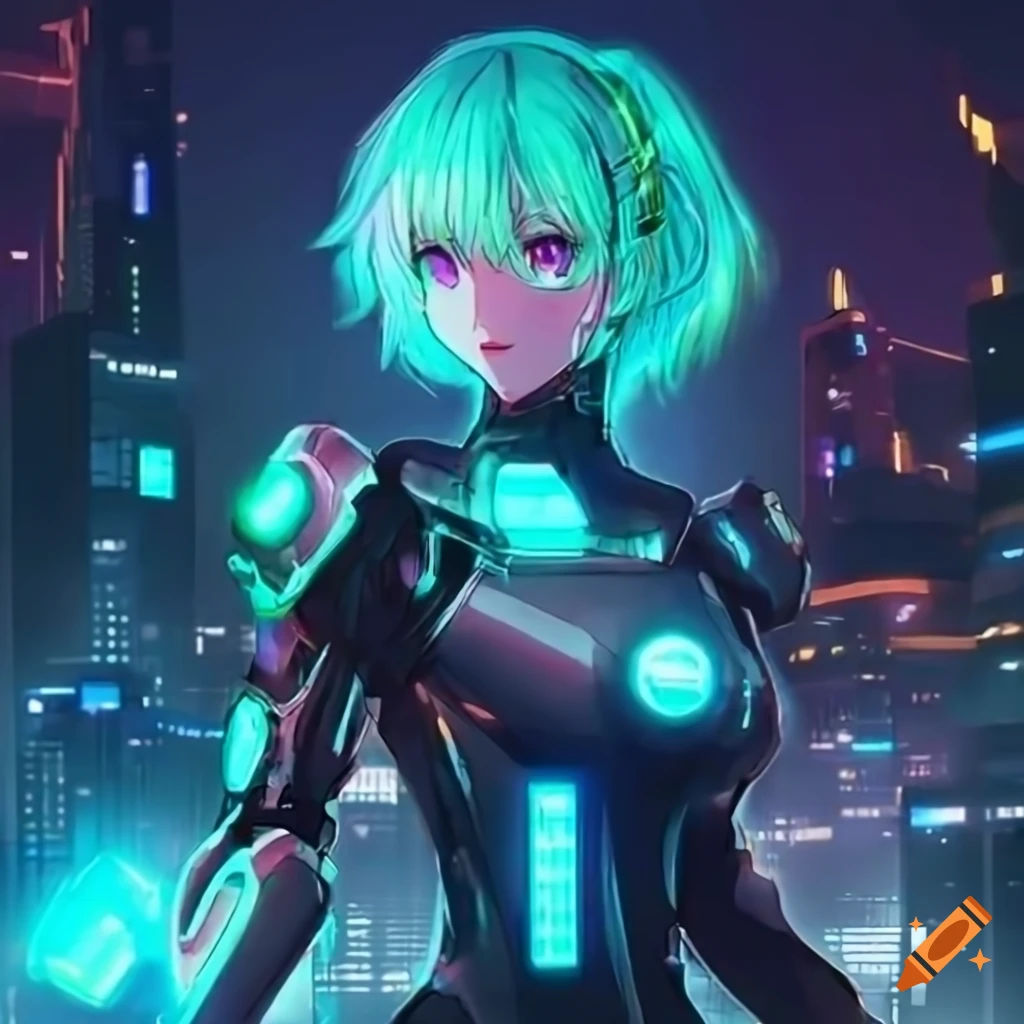 Wallpaper #PPtihJcBx-Hc5Y204K-u145 Anime Female Cyber Armor