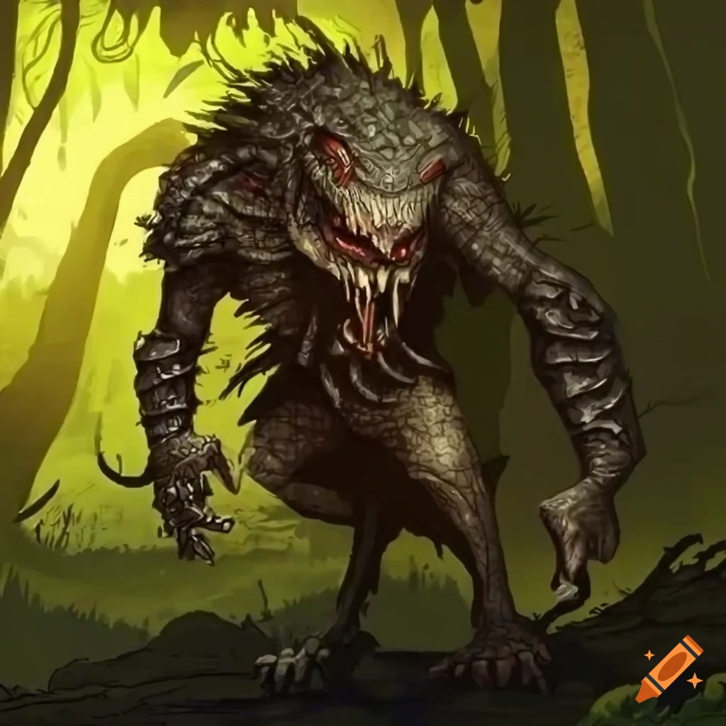 Wallpaper #tEAPMZMBJhL2WPbaO8SJ64 Dungeons and Dragons 5th Edition Monster Called a Forest Predator in