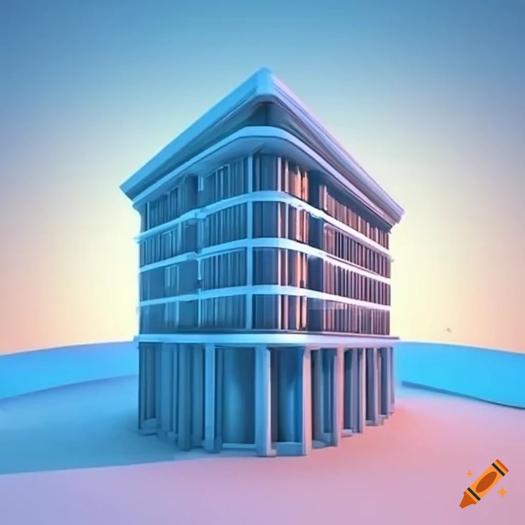 Wallpaper #aWfA6pIBSpphPi3-sEia232 Blueprint Cartoon 3D Building