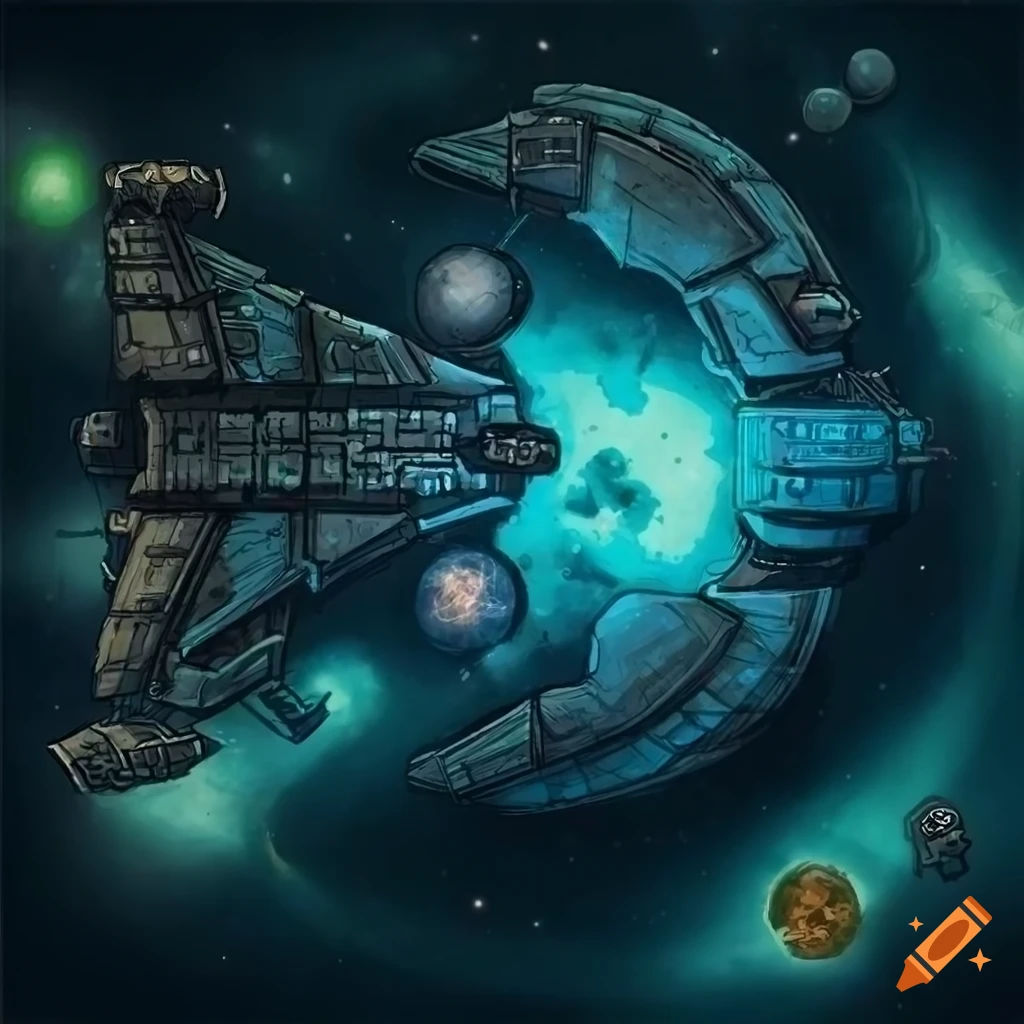 Wallpaper #nIIhQJMB0GiFKesMWcA4178 Space Ship Tabletop Rpg Map