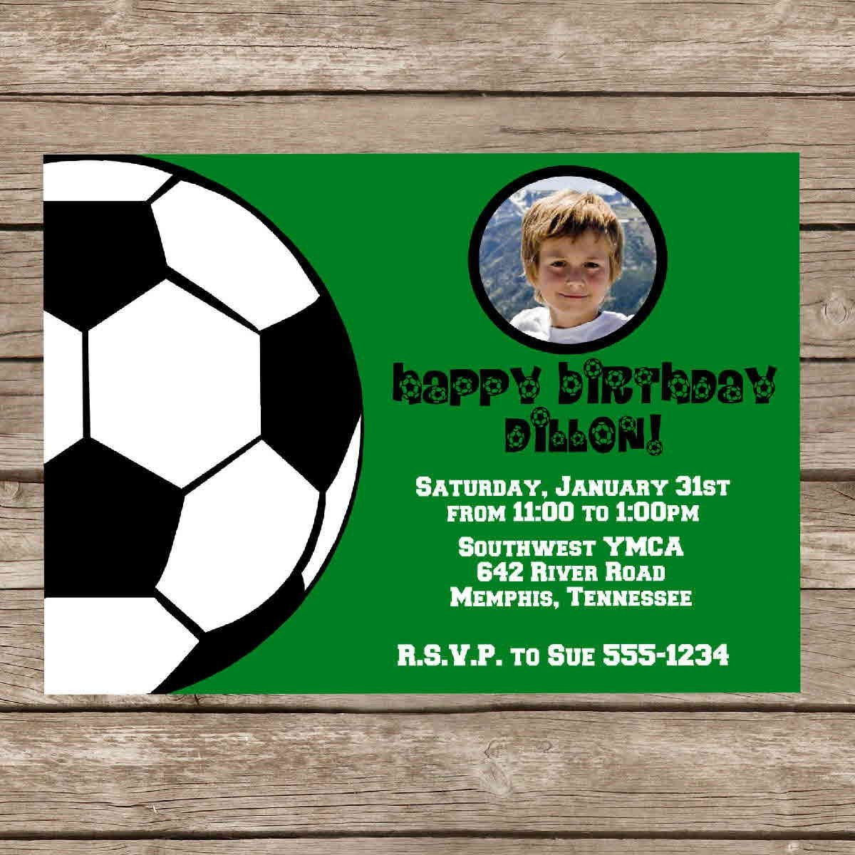 Wallpaper #f6344 Free Printable Football Birthday Invitations Drevio Free and