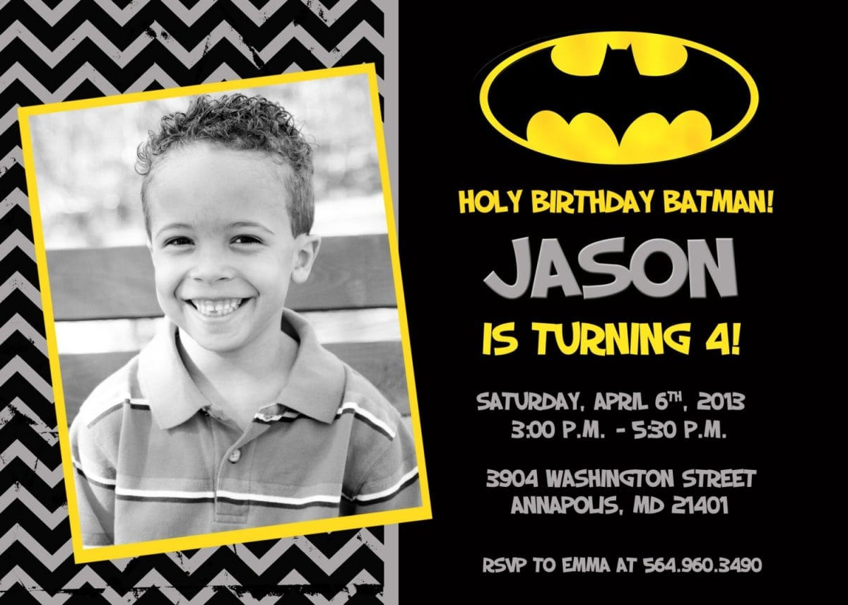 Wallpaper #IotfdZcBcm9NJah-aXdY32 Batman Party Invitations