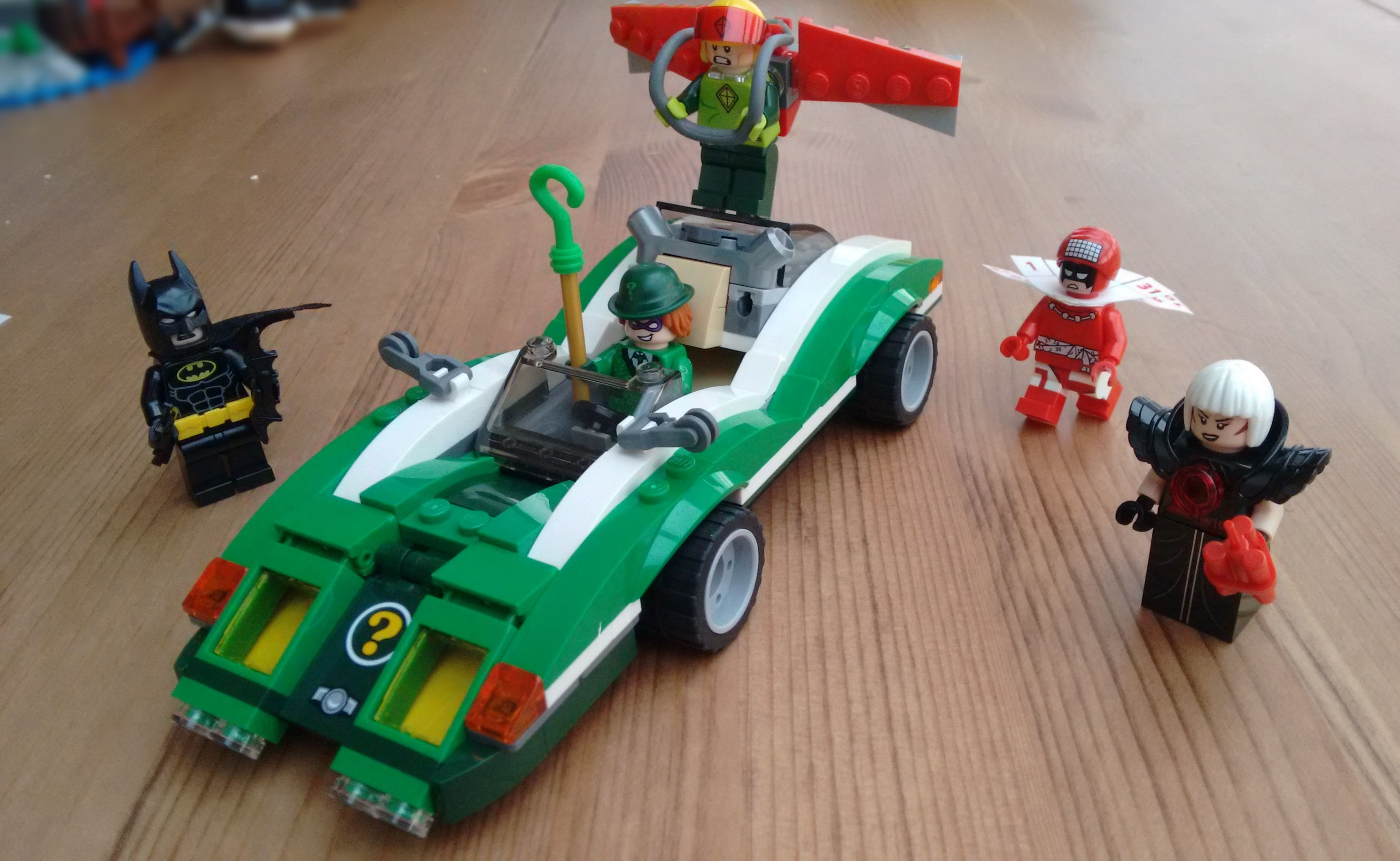 Wallpaper #B6WGN5MBVBiSkHCa7own197 Lego the Lego Batman Movie 70903 the Riddler Riddle Racer