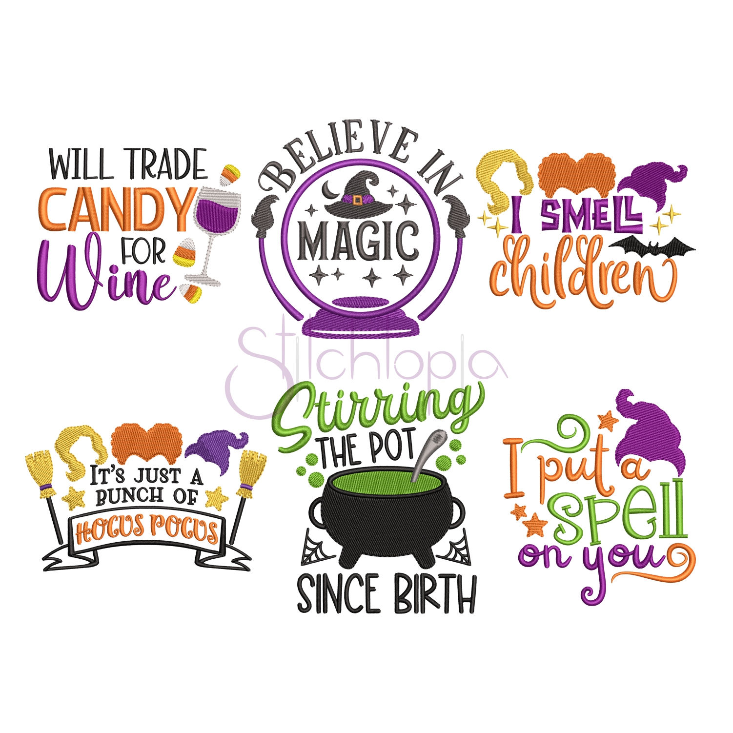 Wallpaper #z2iuJJMBSpphPi3-ijlY197 Halloween Embroidery Design Set 3 Stitchtopia
