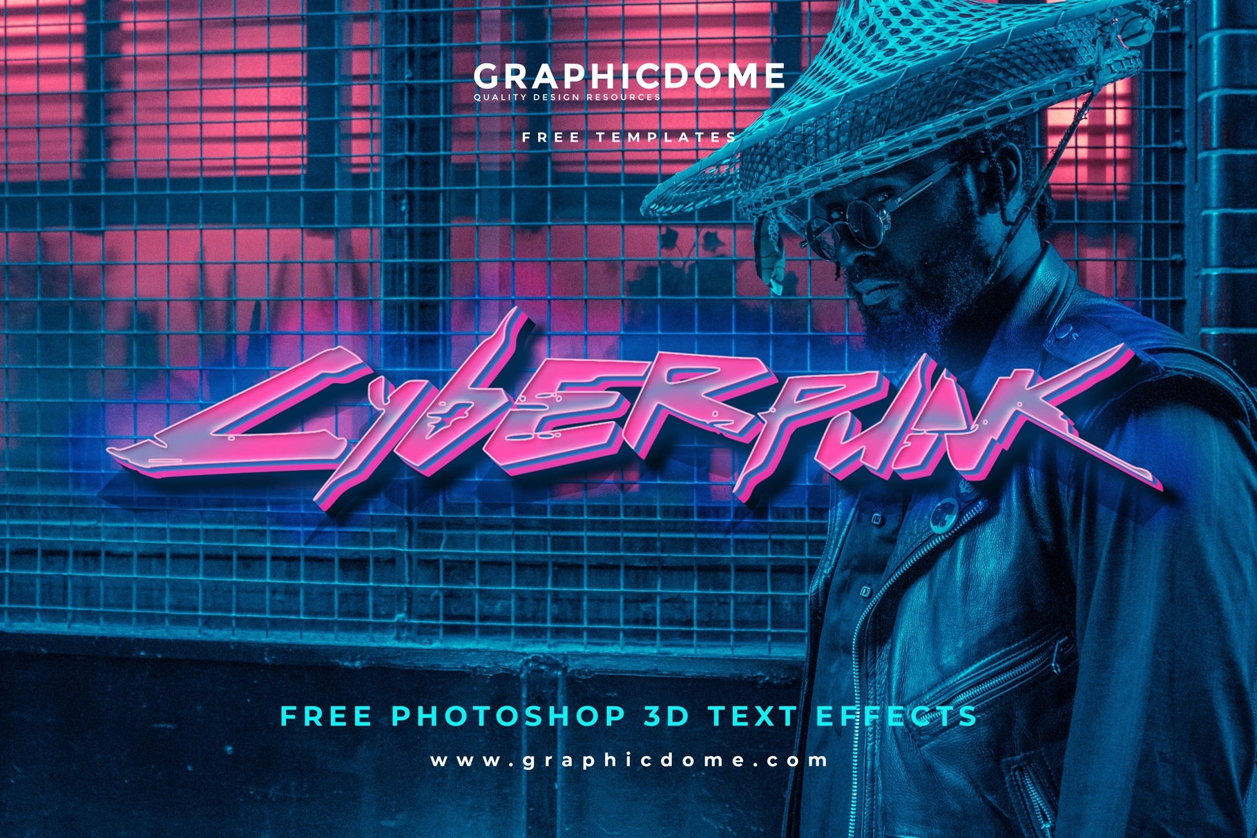 Wallpaper #bn2i844Bnwiau_P6Ug2v5 Cyberpunk Text Effect Free Resource Boy